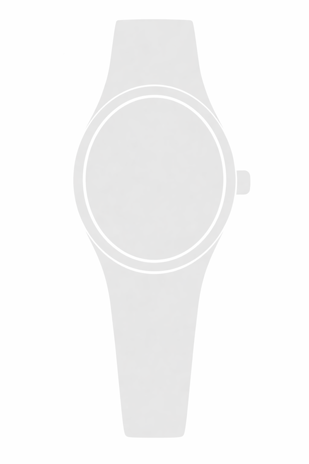 Lumière — architectural outline of the case and integrated bracelet