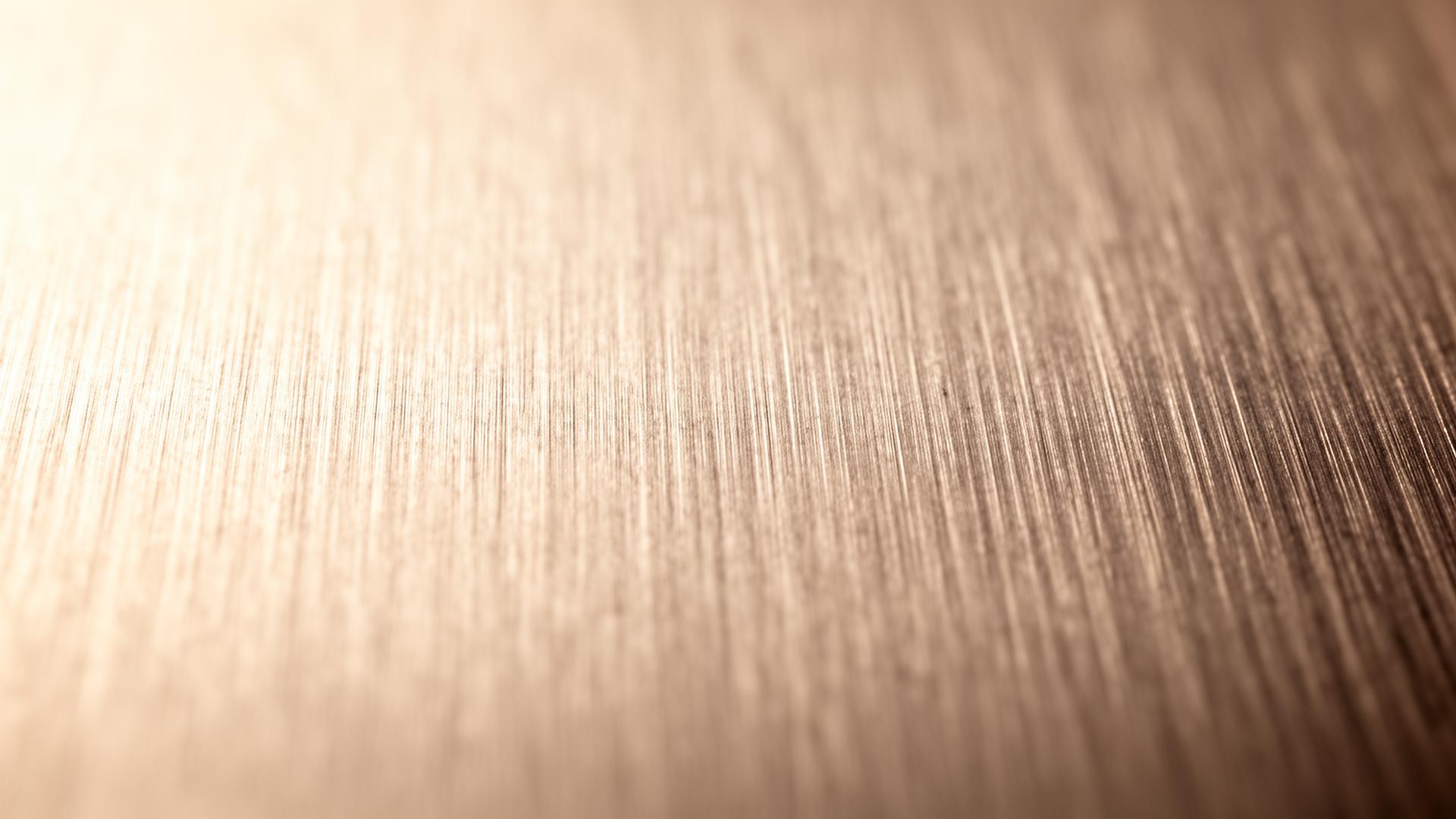 Brushed 316L steel close-up